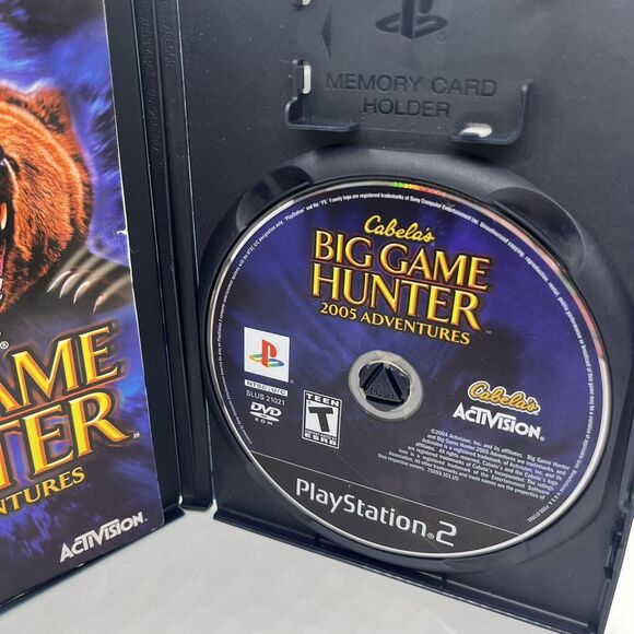 Cabela's Big Game Hunter: 2005 Adventures (Sony PlayStation 2, 2004) PS2 CIB - Picture 6 of 13